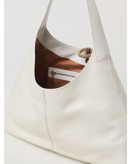 Borbonese White Shoulder Bag