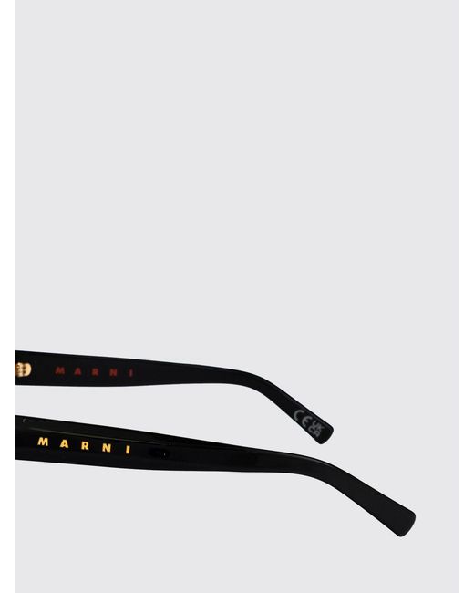 Marni White Mavericks Acetate Sunglasses for men
