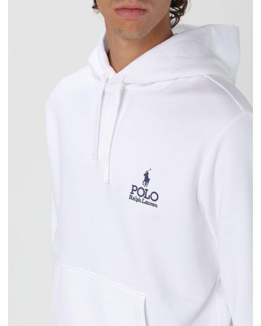 Sweatshirt Homme Polo Ralph Lauren pour homme en coloris White