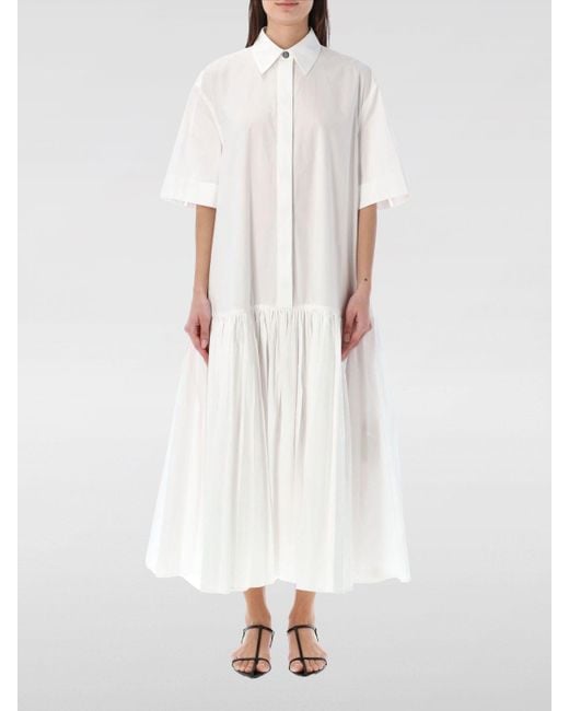 Robes Jil Sander en coloris White