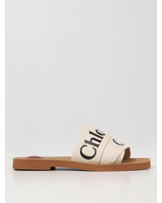 chloe ribbon sandals