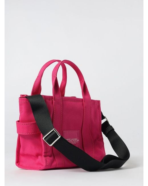 Marc Jacobs Pink The Tote Bag Small Canvas Bag