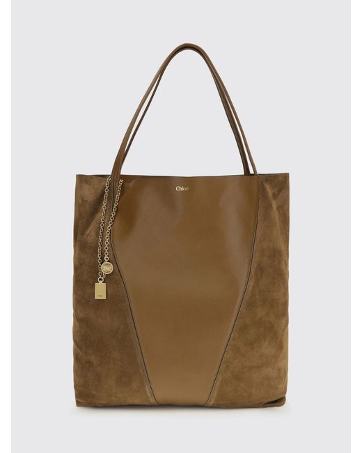 Chloé Natural ChloÉ Spin Leather Bag