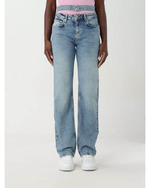 Jeans in denim di Karl Lagerfeld in Blue