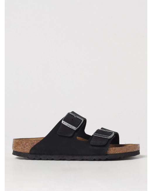 Birkenstock Black Heeled Sandals