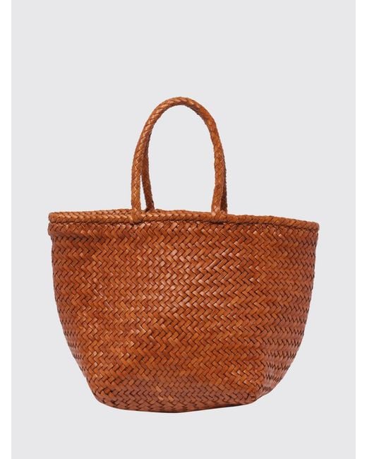 Borsa A Mano Donna di Dragon Diffusion in Brown
