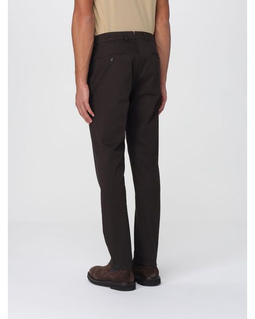 Incotex Black Trousers for men