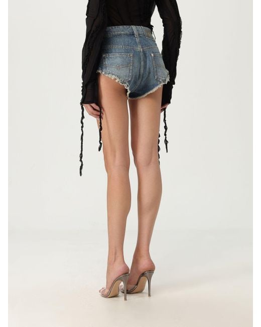 Short Femme Blumarine en coloris Blue