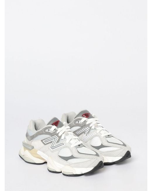 New Balance White 9060 Sneakers for men