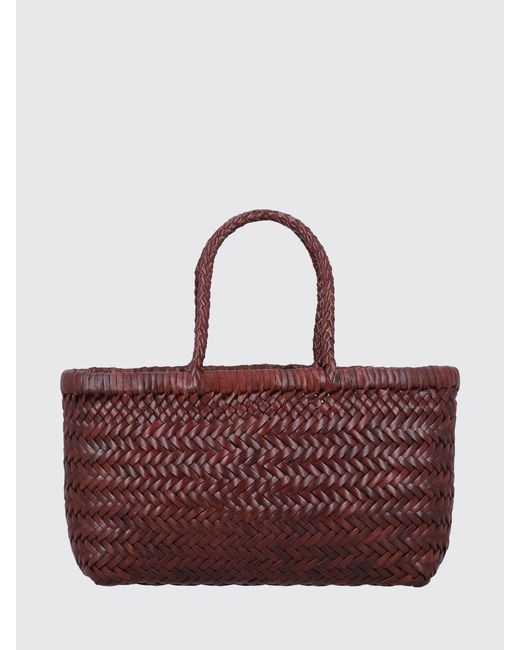 Borsa Mini Flat Gora di Dragon Diffusion in Purple