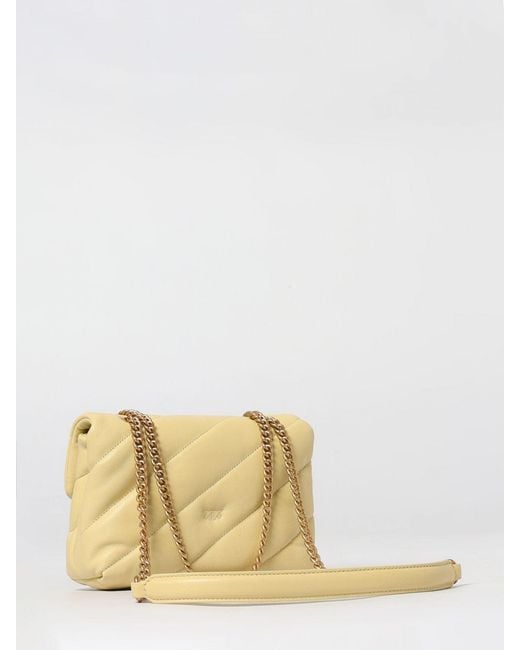 Pinko Natural Love Puff Mini Matelassé Nappa Bag