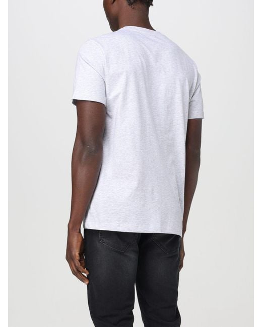 T-shirt con stampa "Made in Italy" di Dondup in White da Uomo