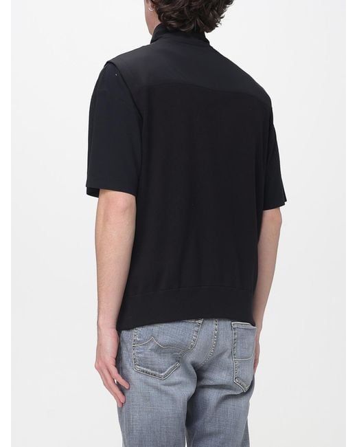 Colmar Black Technical Fabric Vest for men