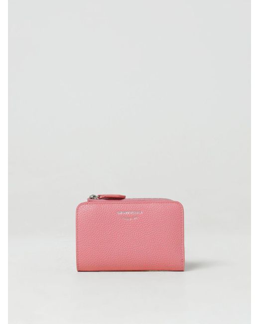 Portefeuille Emporio Armani en coloris Pink