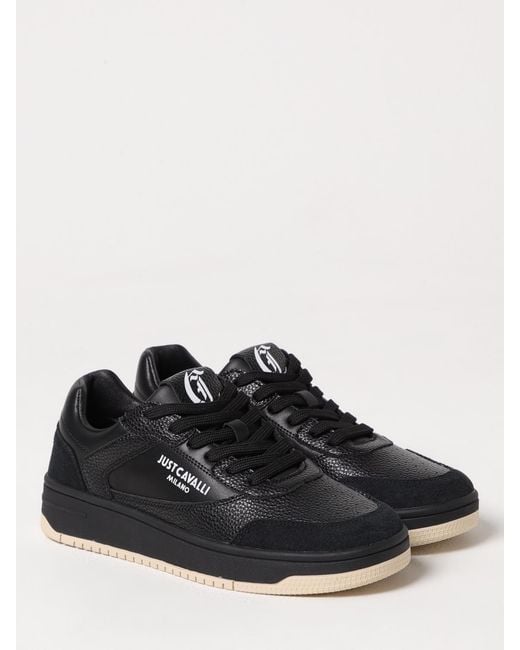 Just Cavalli Black Sneakers