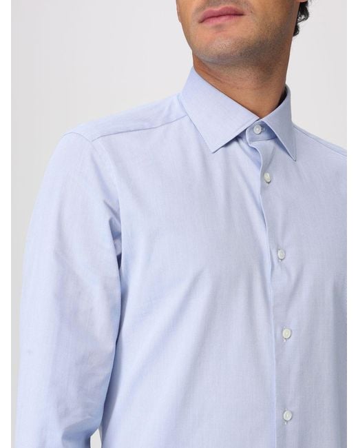 Zegna Blue Shirt for men