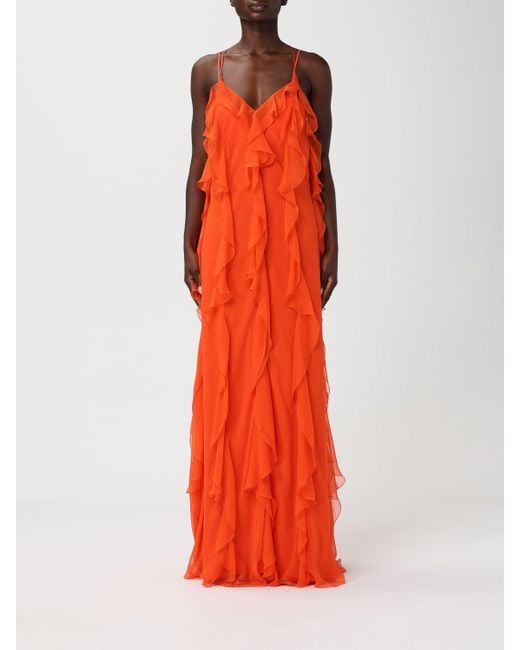 Alberta Ferretti Red Dress