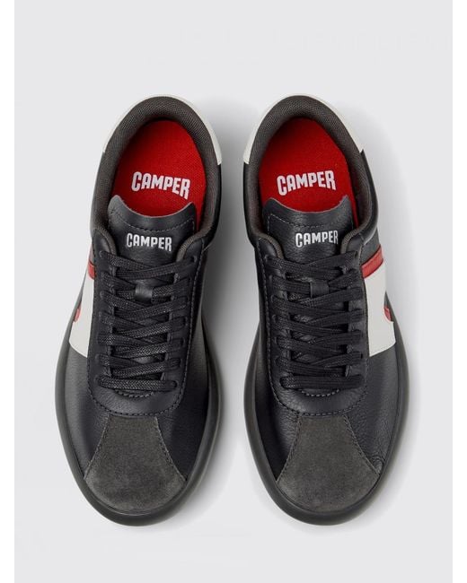 Camper White Pelotas Soller Leather Sneakers