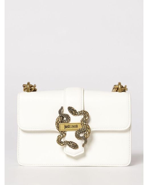 Just Cavalli Natural Faux Leather Bag