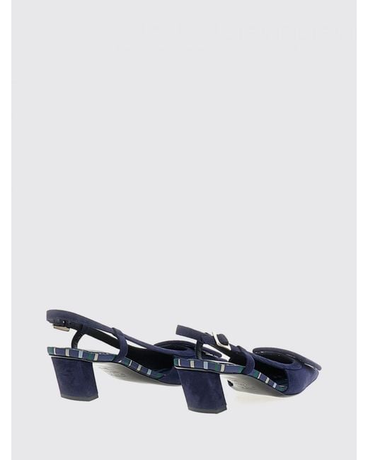Roger Vivier Blue High Heel Shoes