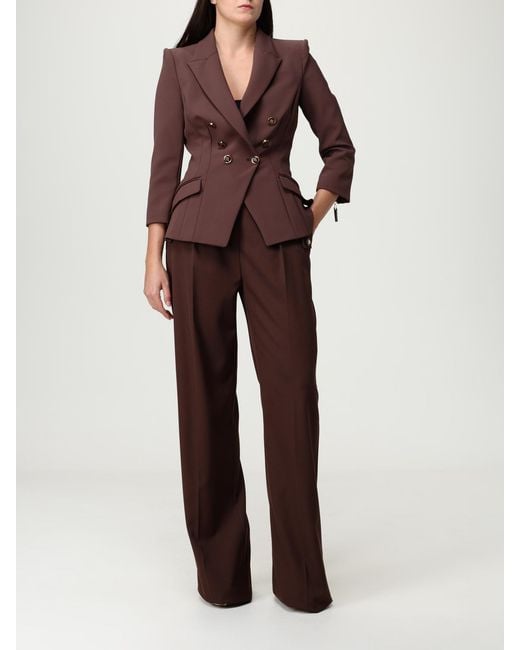 Elisabetta Franchi Red Blazer