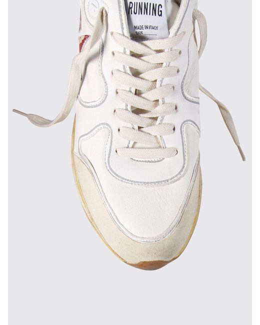 Golden Goose Deluxe Brand Pink Running Sole Sneakers for men