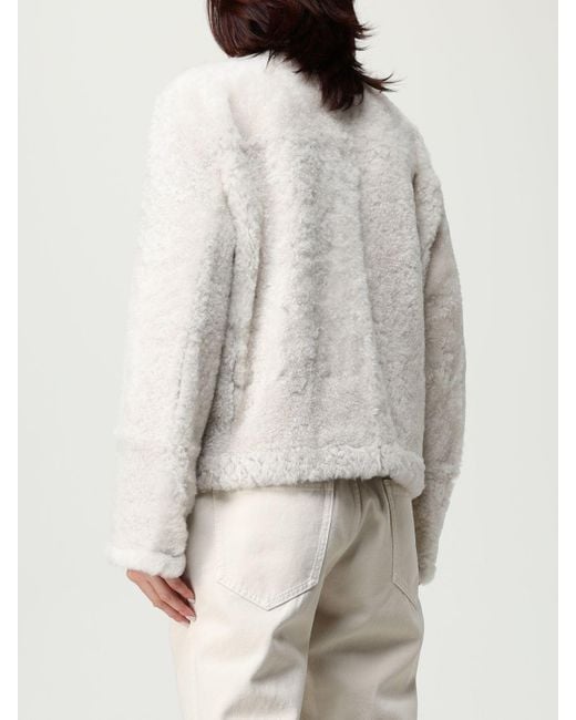 Brunello Cucinelli Natural Fur Coats