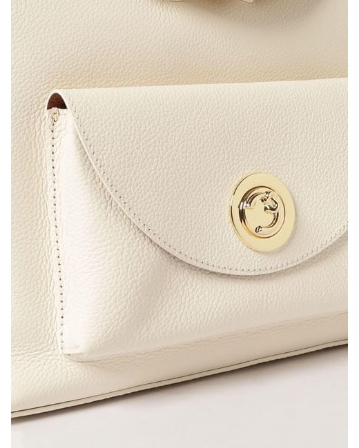 Coccinelle Natural Nikla Grained Leather Backpack