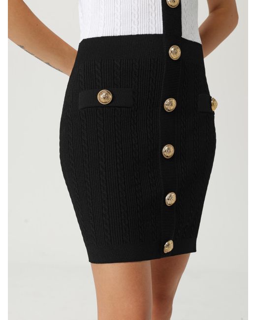 Balmain Black Dress