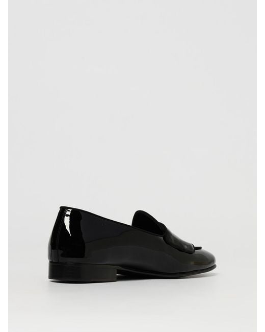 Edhen Milano Black Edhén Milano Patent Leather Monk Straps for men