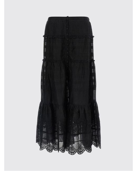 Isabel Marant Blue Dusta Cotton Skirt