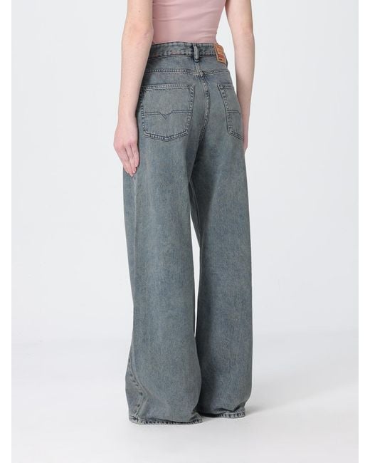 DIESEL Blue D-Sire Cotton Jeans