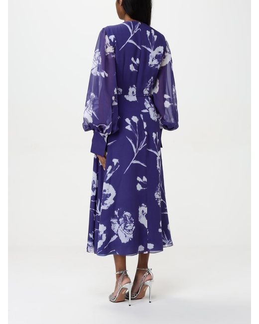 Erdem Blue Dress