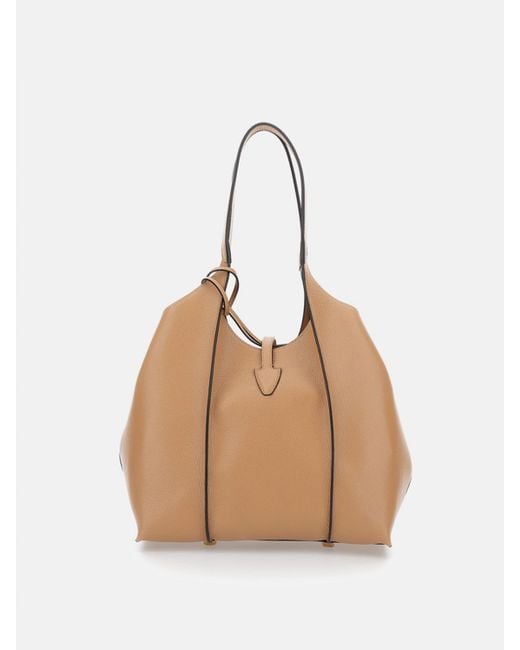 Tod's Natural Schultertasche Damen