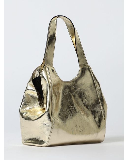 Pinko Metallic Handbag