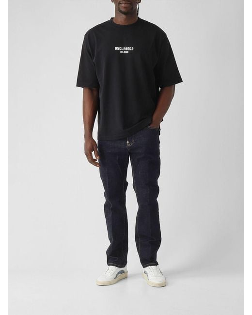 DSquared² Blue Slim Fit Stretch Denim Jeans for men