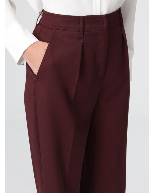 Max Mara Red Trousers