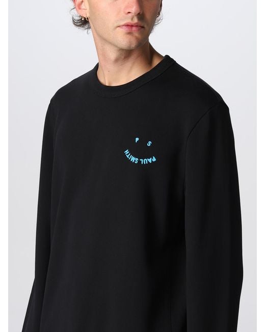 Jersey De Cuello Redondo Paul Smith de hombre de color Black