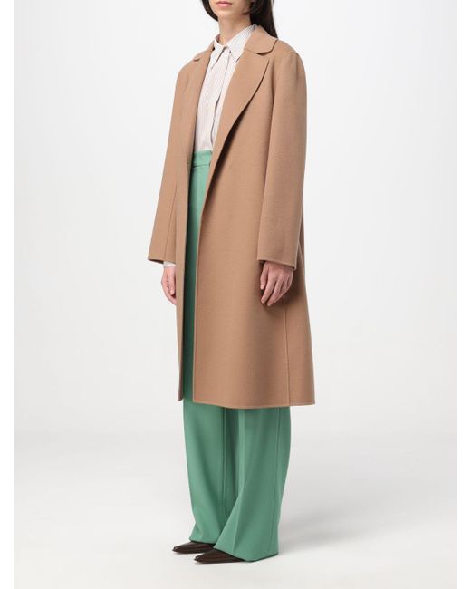 Cappotto in lana di Max Mara in Green