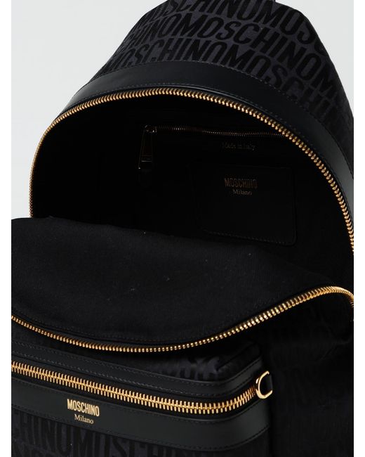 Moschino Couture Black Backpack for men
