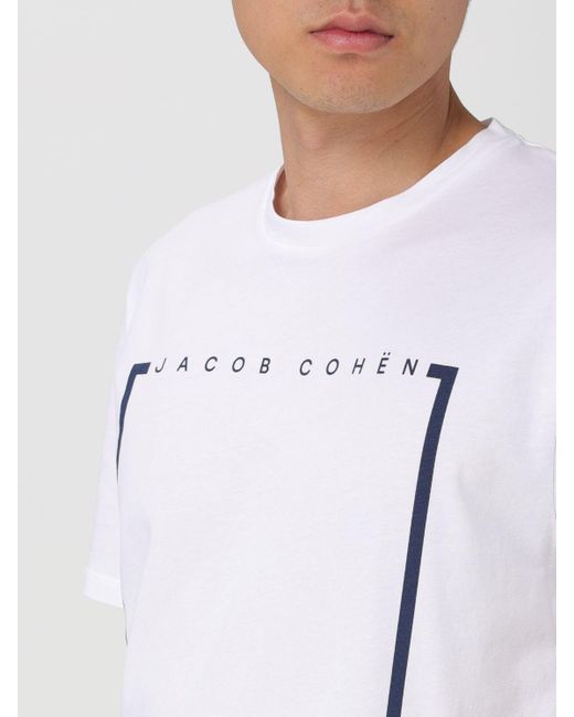 Jacob Cohen White T-shirt for men