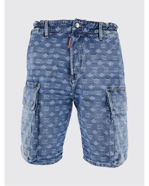 Bermuda Cargo di DSquared² in Blue da Uomo