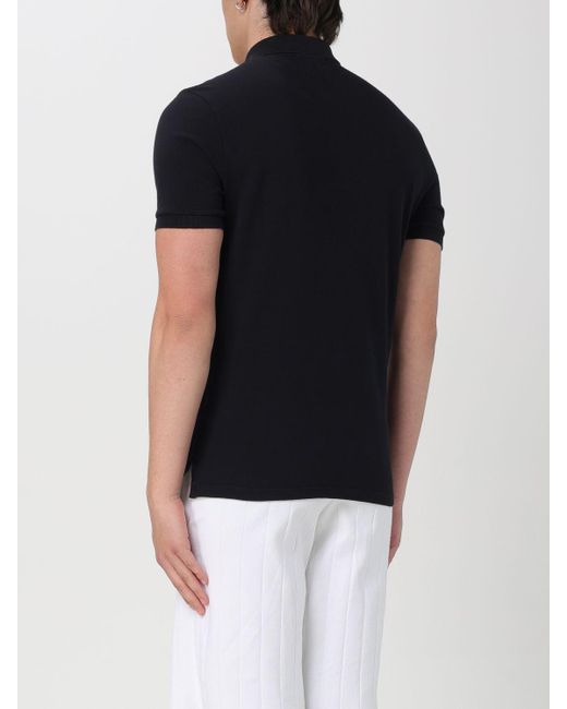 C P Company Black Polo Shirt for men