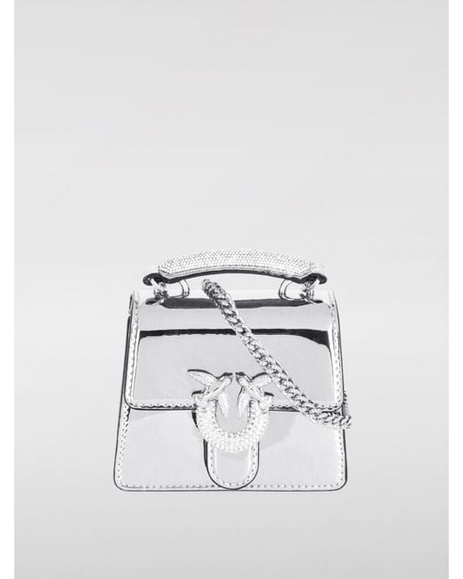 Pinko Metallic Shoulder Bag