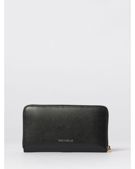 Coccinelle Black C-Me Large Leather Wallet