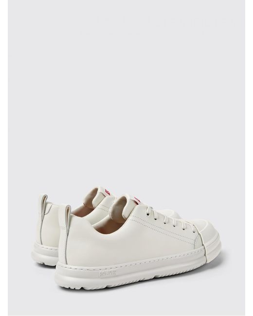 Camper White Junction Runner Leather Sneakers