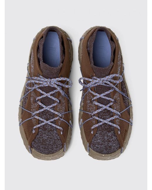 Camper Brown Roku Recycled Polyester Sneakers for men