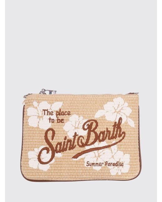 Pochette Parisienne di Mc2 Saint Barth in Natural