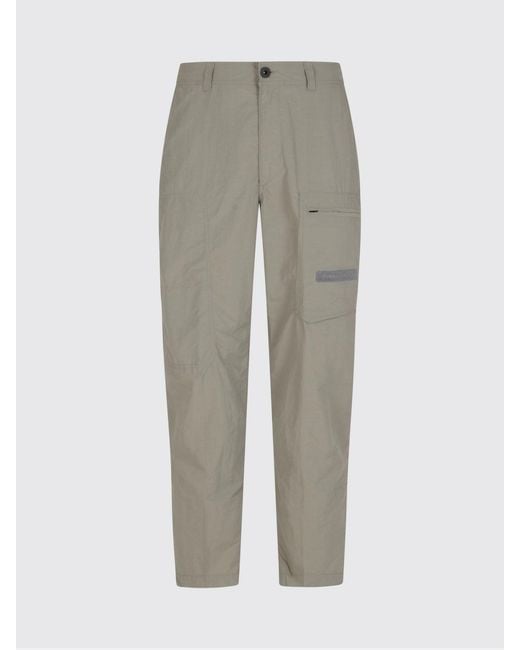 Parajumpers Gray Technical Fabric Cargo Trousers for men