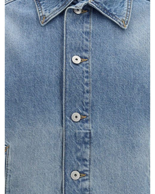 Jacquemus Blue Denim Jacket for men